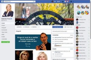 Cu jumătate de milion de urmăritori, Gabriela Firea este campioană pe Facebook la capitolul postări 