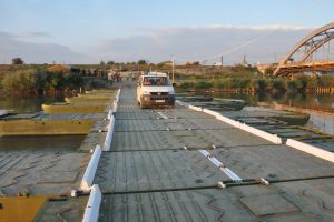 O firmă din Sicilia construieşte al patrulea pod lângă hotelul Dana I