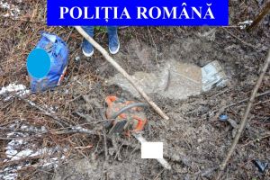 Un tânăr de 19 ani a furat bunuri din case de vacanţă şi le-a îngropat în grădină