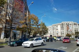 Accident in Ploiesti, in giratoriul de la Catedrala. O victima