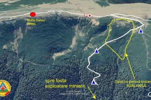 Traseul turistic spre Staţia Meteo Reţitiş din Călimani a fost închis