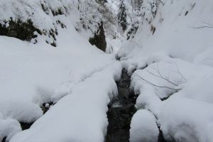 Matei: O bătrână de 85 de ani găsită în zăpadă, aproape îngheţată