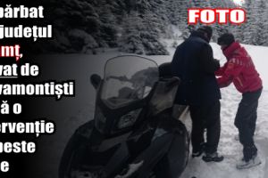Un bărbat din judeţul Neamţ, salvat de salvamontişti. Intervenţia a durat peste 4 ore