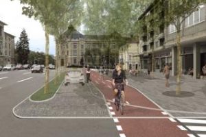 Piaţa Lucian Blaga (fosta Păcii) nodul de trafic al Clujului, va fi mai mult pietonalizată - FOTO