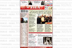 ZIUA de Constanta, format PDF, pagina 1 editia din 25 Ianuarie 2018