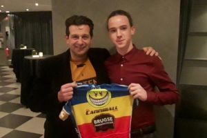 A ajuns in plutonul international: Tanarul ciclist Mihnea Harasim, cooptat in echipa belgiana Cannibal. Va concura la mari competitii (galerie foto)