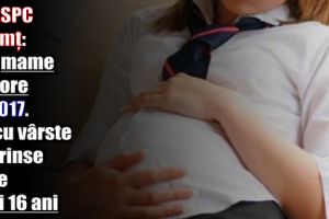 DGASPC Neamţ: 139 mame minore în 2017. 30 aveau vârste cuprinse între 14 şi 16 ani