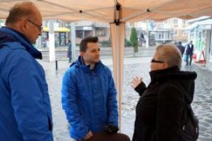 Deputatul USR Vlad Durus isi deschide cabinet de parlamentar in Sighetu Marmatiei