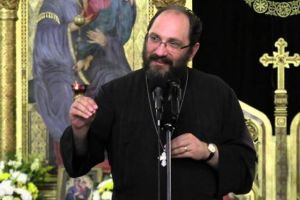 Părintele Constantin Necula, la Reghin