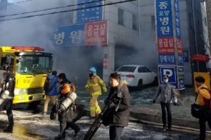 Zeci de morţi şi răniţi în Coreea de Sud, în urma unui incendiu la un spital