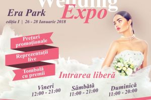 Îţi doreşti nunta perfectă? Vino la MOJO Wedding Expo, de la ERA Park Oradea, şi poţi câştiga un super mobilier de casă nouă!