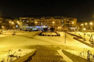 FOTO Iluminat public nou în Ștrand şi Broscărie