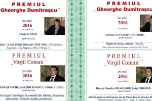 Prin Societatea de Știinte Istorice din Romania, filiala Constanta: Au fost acordate Premiile Virgil Coman“ si Gheorghe Dumitrascu“ (galerie foto)