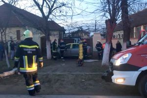 Accident cu o victima incarcerata, la Bucovat