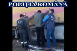Flagrant – transport cu zeci de mii de pachete de ţigări de contrabandă. Ialomiţean reţinut.