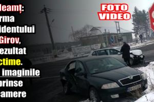 IPJ Neamţ: în urma accidentului din Girov, au rezultat 3 victime. Vezi imaginile surprinse de camere