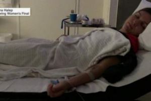 Simona Halep a fost internată după meciul de sâmbătă