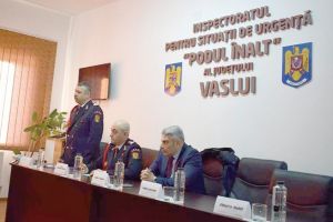 Colaborare bună: Pompieii vasluieni la ora bilanţului