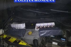 A rămas fără autoturismul cu care transporta ţigări de contrabandă