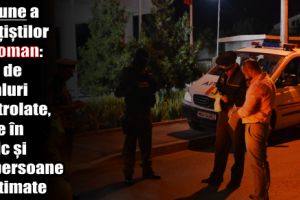 Acţiune a poliţiştilor în Roman: Zeci de localuri controlate, filtre în trafic şi 65 persoane legitimate