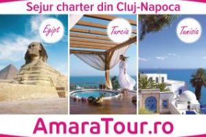 Amara Tour lansează chartere săptămânale din Cluj-Napoca spre Egipt, Tunisia şi Turcia