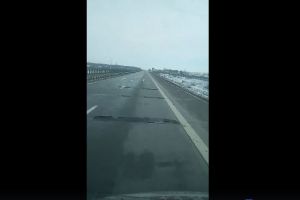 Autostrada Soarelui plina de gropi. Imagini incredibile de pe soseaua ce face legatura intre Constanta si Bucuresti