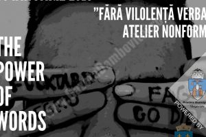 Atelierul ”Fără vilolenţă verbală”, la C.N. ”Constantin Cantacuzino” din Târgovişte