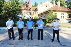 Patru jandarmi – la încheierea mandatului de onoare în instituţia “Oamenilor de arme”