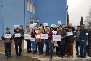 Grevă japoneză la SGA Bistriţa-Năsăud. Ce solicită angajaţii (FOTO)