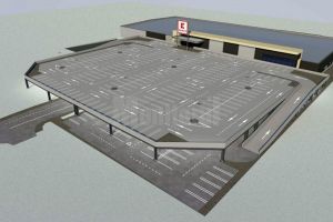 Parcare supraetajată şi extindere pe verticală, pentru Kaufland-ul din Suceava