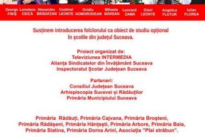 Proiectul „10 pentru folclor”, ediţia a III-a, debutează în februarie