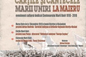 Biblioteca Judeţeană: ”Cărţile şi cântecele Marii Uniri”