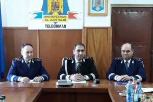Conducerea IPJ Teleorman, la ora bilanţului