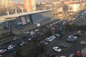 Circulatie ingreunata din cauza unui accident in Complexul Studentesc din Timisoara