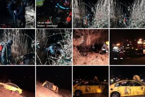 SINUCIDERE la Ghioroc! A sărit cu maşina în lac, după o ceartă cu soţia (GALERIE FOTO)