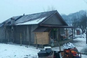 FOTO: Incendiu la o casă din Maiad