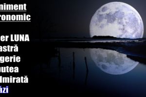Eveniment astronomic rar: Super LUNA albastră sângerie va putea fi admirată astăzi