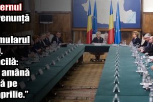 Guvernul nu renunţă la Formularul 600. Dăncilă: „se amână până pe 15 aprilie.”