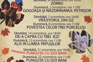 Stagiunea 2017 / 2018, pregătită să intre în scenă la Teatrul Colibri Craiova