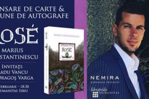 Jurnalistul Marius Constantin, lansare de carte la Librăria Humanitas