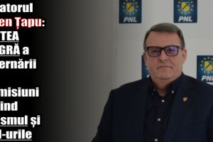 Senatorul Eugen Țapu: Cartea neagră a guvernării PSD – Promisiuni privind Turismul şi IMM-urile