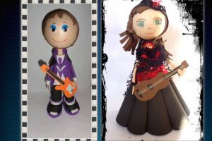 Handmade by Carmen Petrisor: Papusi din Goma!