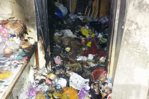 FOTO. Pompierul Olimpiu Moş, erou în timpul liber. A salvat o persoană dintr-o garsonieră în flăcări