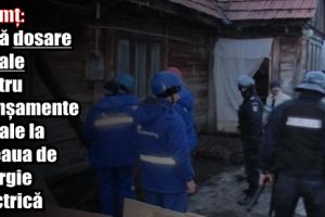 Neamţ: Două dosare penal pentru furt de energie electrică