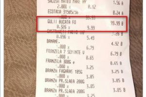 Doamne fereste! La Carrefour (Ploiesti Shopping City), o GULIE costa 99.99 lei!