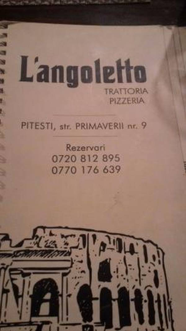 L'angoletto Trattoria Pizzeria, Piteşti