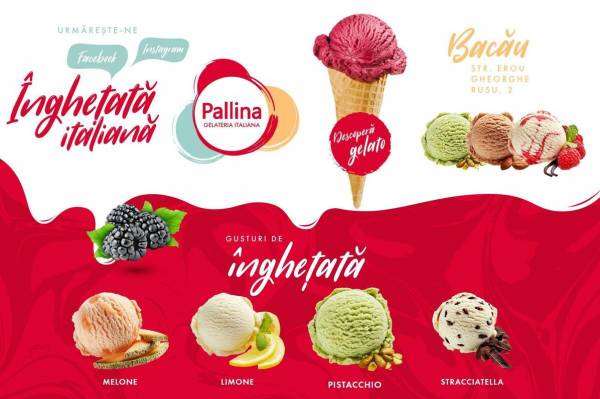 Pallina Gelateria, Bacău
